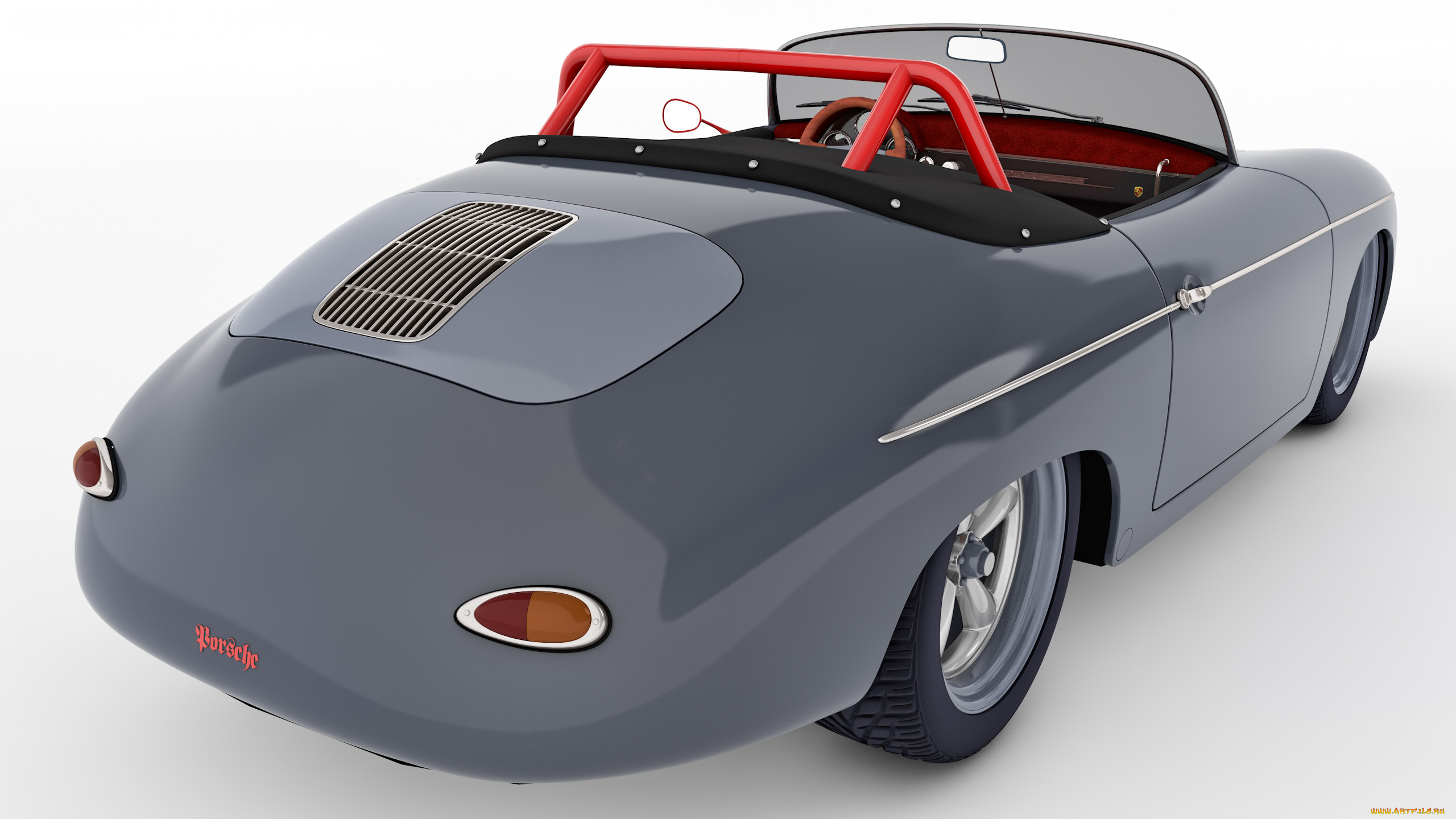 , 3, custom, 356a, porsche, 1955